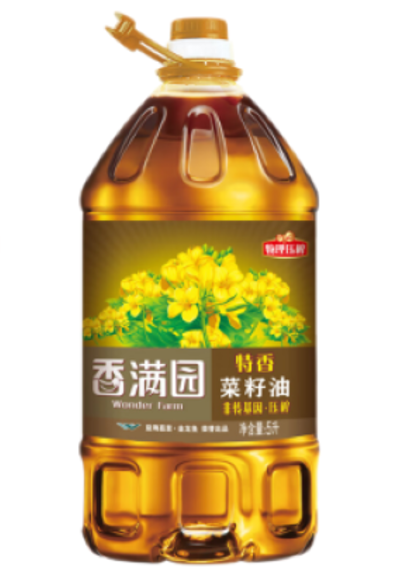 5L香满园特香菜籽油（非转压榨）