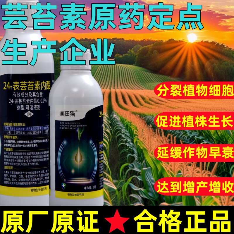 24表芸苔素内酯植物生长调节剂增产增收云台素内酯正品批发