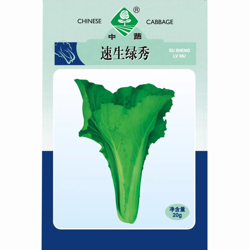 速生绿秀种子耐热抗病口感好20克苗用小白菜蔬菜种
