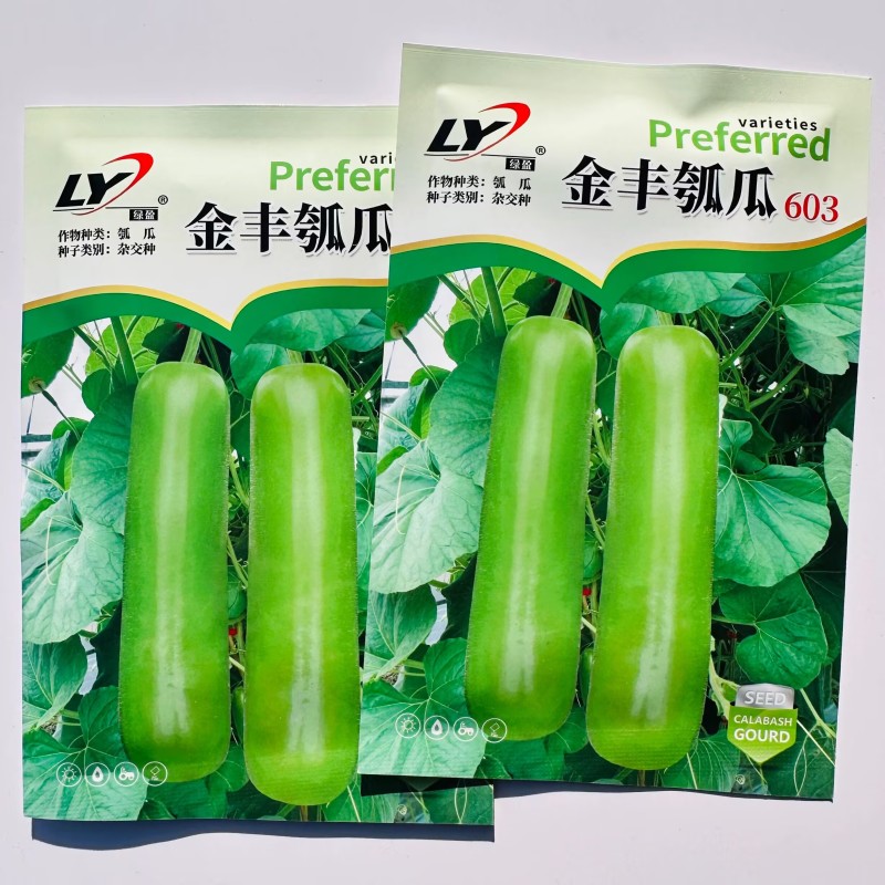 金丰瓠瓜种子早熟中短棒粗细均匀一致坐果性强耐低温