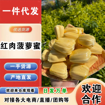 海南红肉菠萝蜜一件代发产地直发一手货源对接各大电商平台