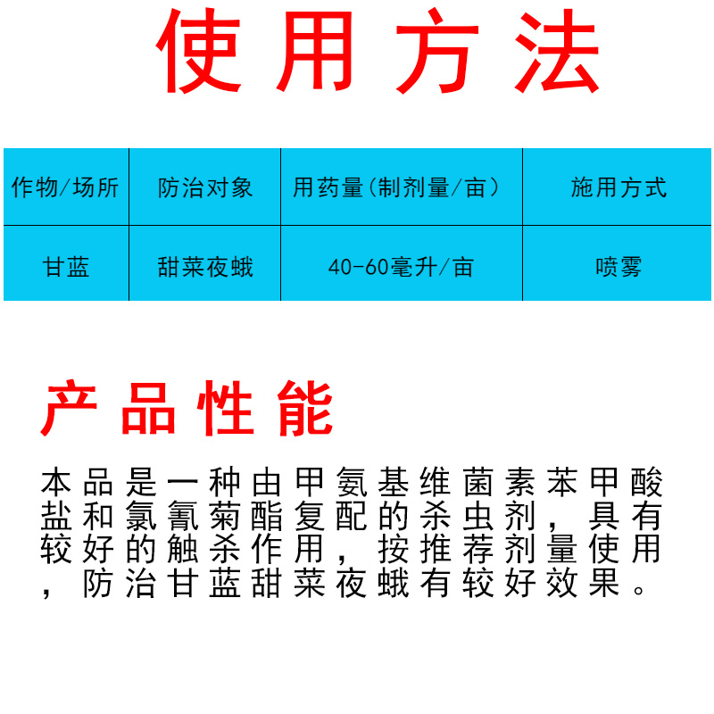 正品百农思达3.2%含量甲维盐氯氰甘蓝甜菜夜蛾农用杀虫剂