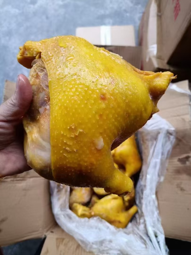 全熟焗鸡腿盐焗鸡退厂家直发欢迎合作长期供应