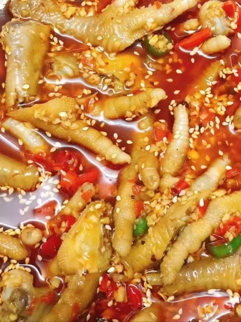 去骨鸡爪藤椒，酸辣，柠檬，三种口味凤爪厂家直发