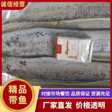 批发国产精品带鱼产地直发一手货源保证小眼带鱼
