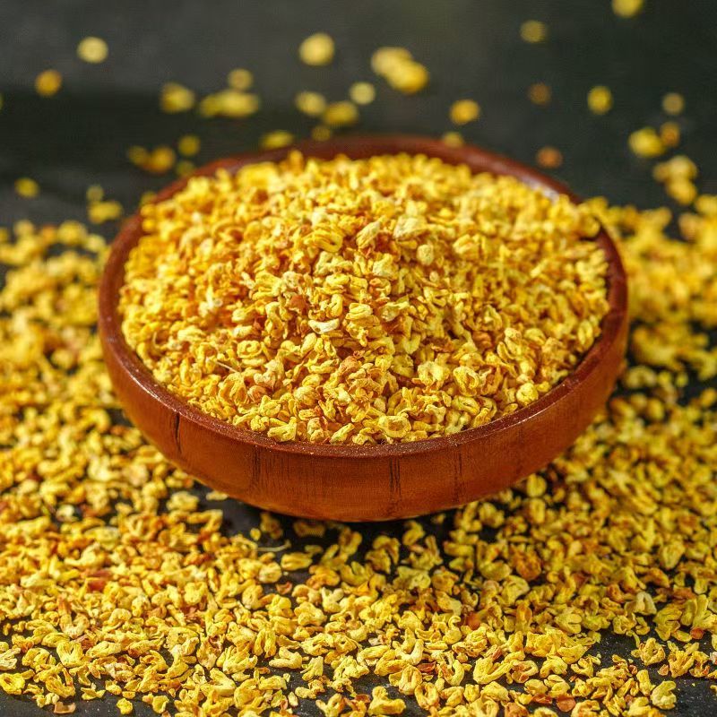 天堂漓江冻干无硫金桂花茶桂花干新货脱水桂花厂家一手货批发