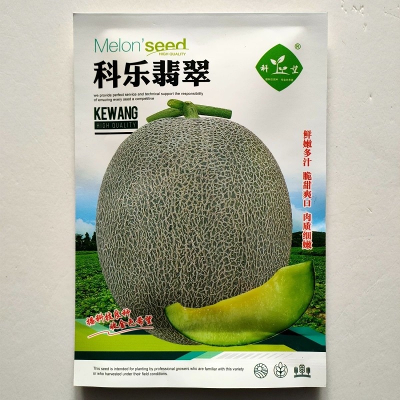 科乐翡翠哈密瓜种子鲜嫩多汁脆甜爽口肉质细嫩