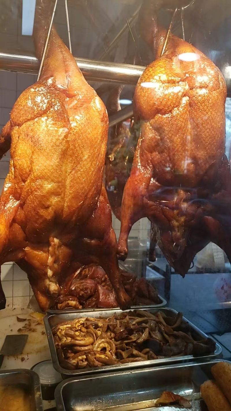 广式烧鸭秘制配方脆皮烤鸭新鲜熟食烧腊真空包装开袋加热即食