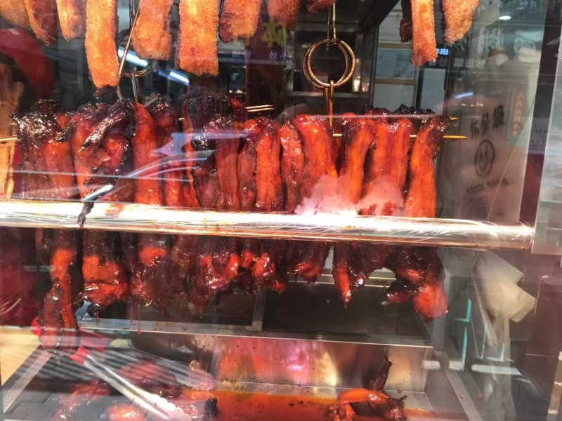 正宗港式蜜汁叉烧商用广东烧腊熟食五花肉梅头肉秘制腌制