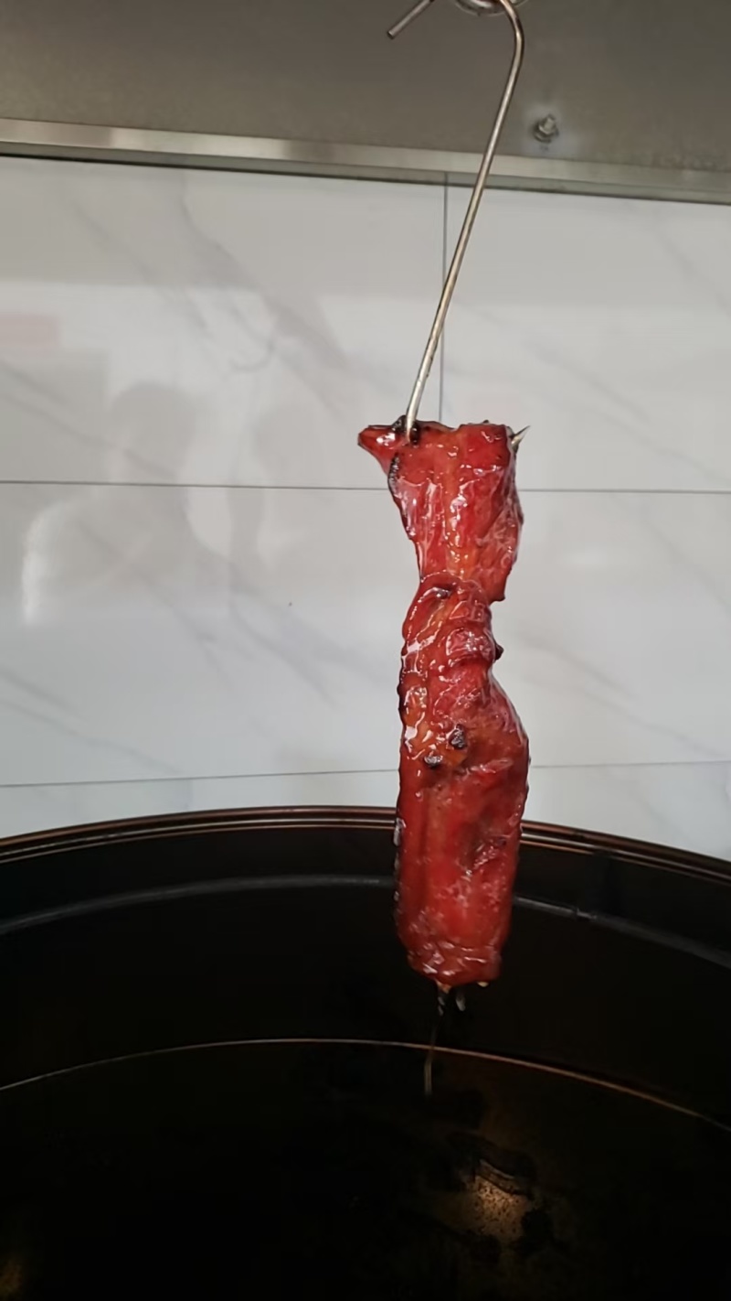 正宗港式蜜汁叉烧商用广东烧腊熟食五花肉梅头肉秘制腌制