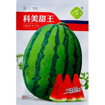 科美甜王西瓜种子耐低温易坐果果肉大红肉质脆沙