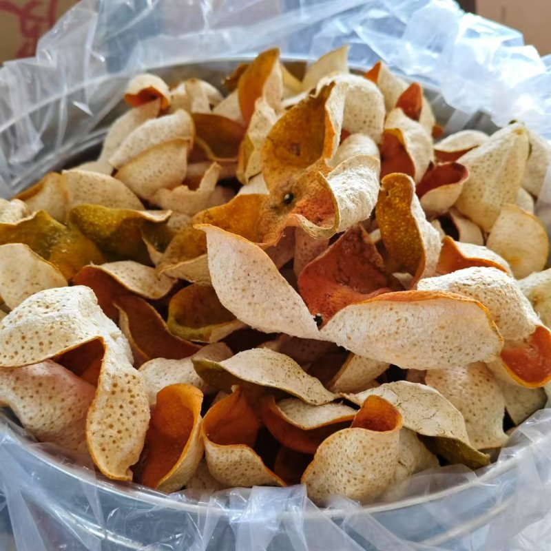 新会陈皮天马梅江特产2024新陈皮茶批发茶枝柑皮陈皮干