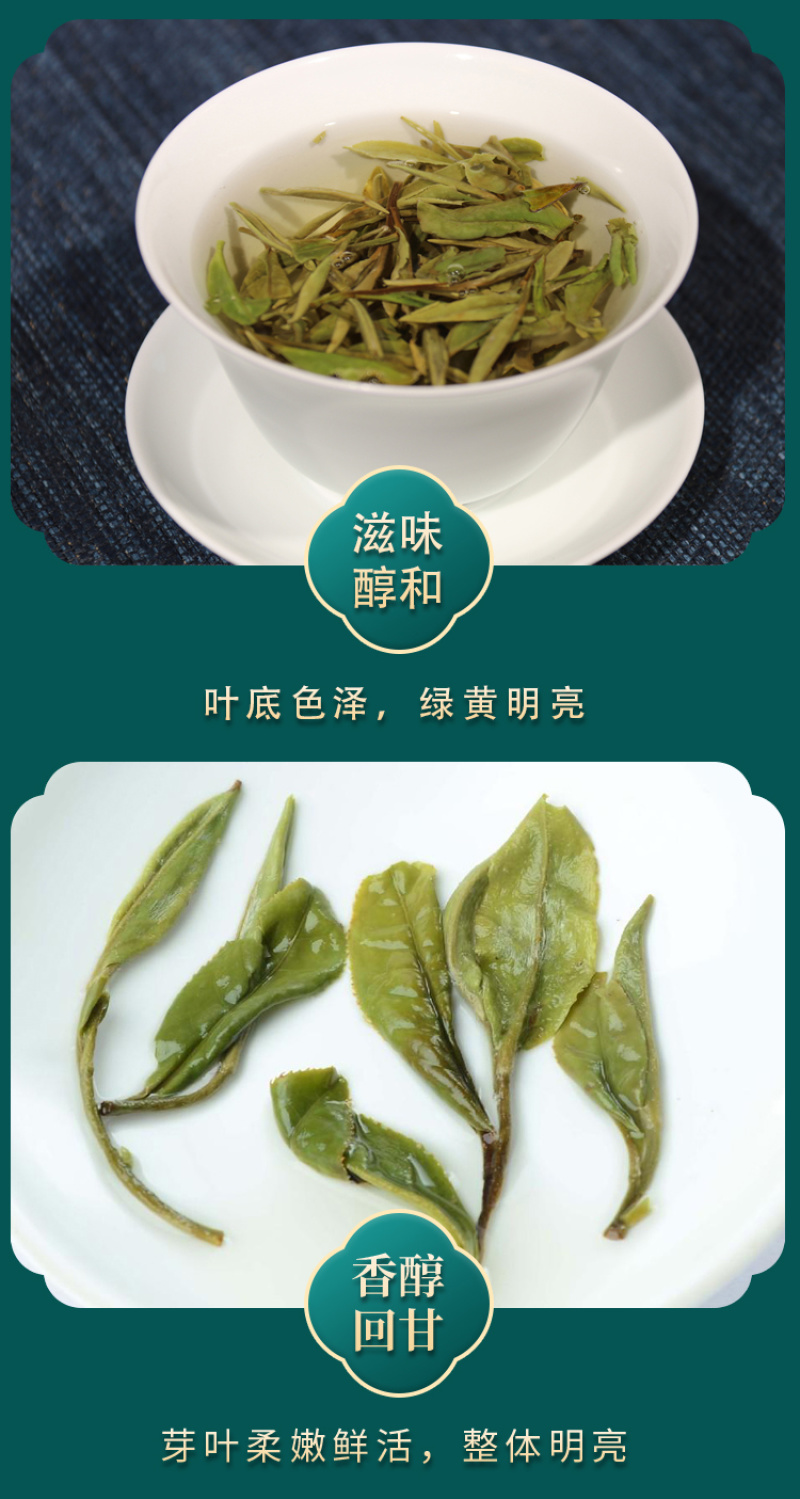 正宗白牡丹白茶早春花香优质好茶袋装125g/袋