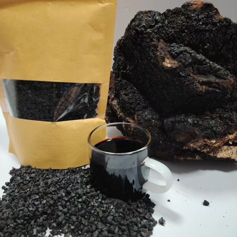 黑金颗粒桦树茸黑金颗粒一件代发