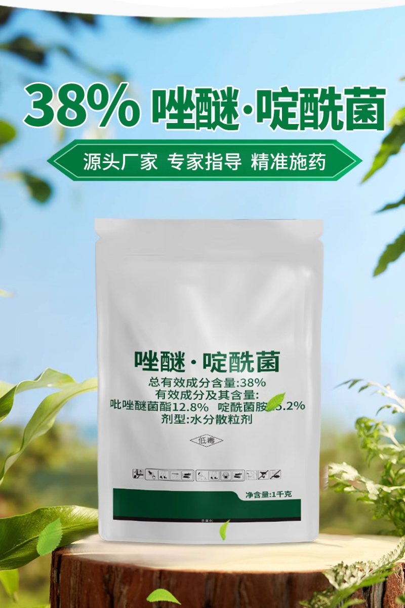 38%唑醚·啶酰菌WG