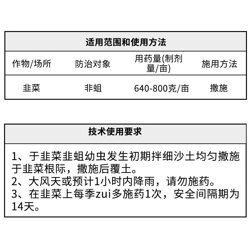 地鼎3%联苯噻虫胺颗粒剂联苯菊酯噻虫胺韭蛆地下害虫杀虫剂