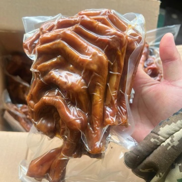 卤鹅爪批发1斤/袋10袋/件真空包装熟食不含