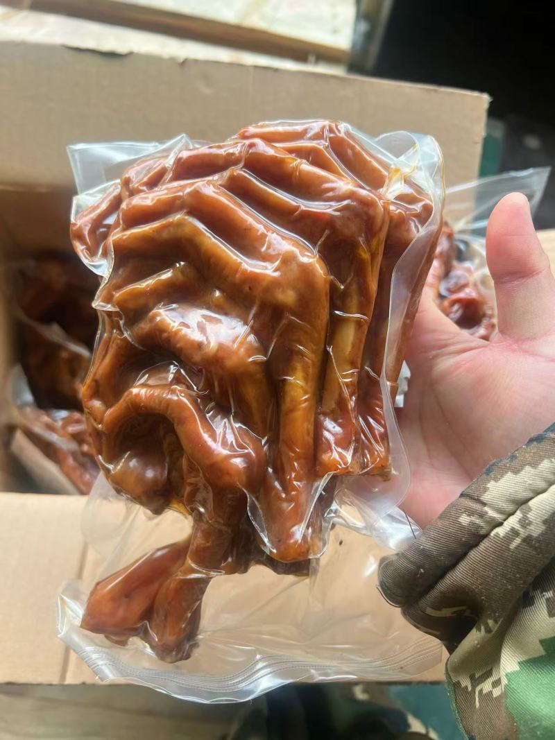 卤鹅爪批发1斤/袋10袋/件真空包装熟食不含