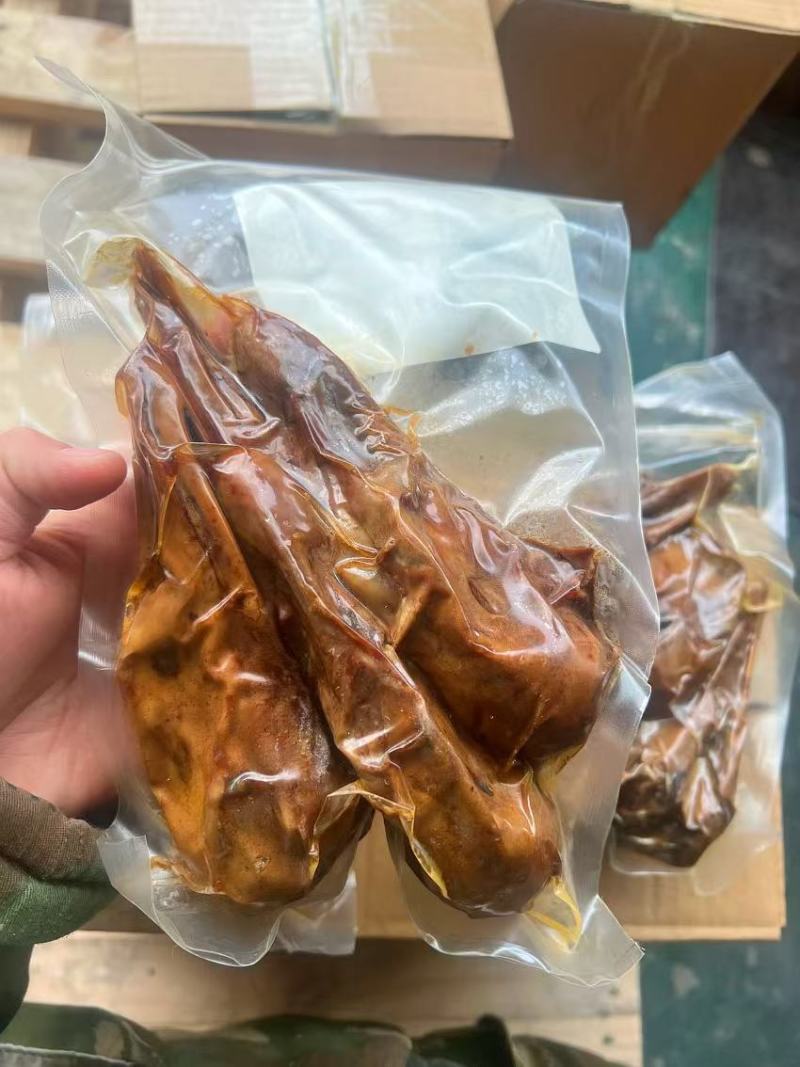 卤仔鹅头带舌批发1斤/袋10袋/箱真空包装