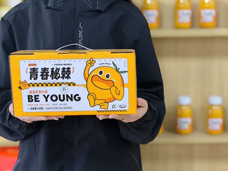 【热卖推荐】新鲜沙棘汁青春秘棘产地直发对接商超各级批发