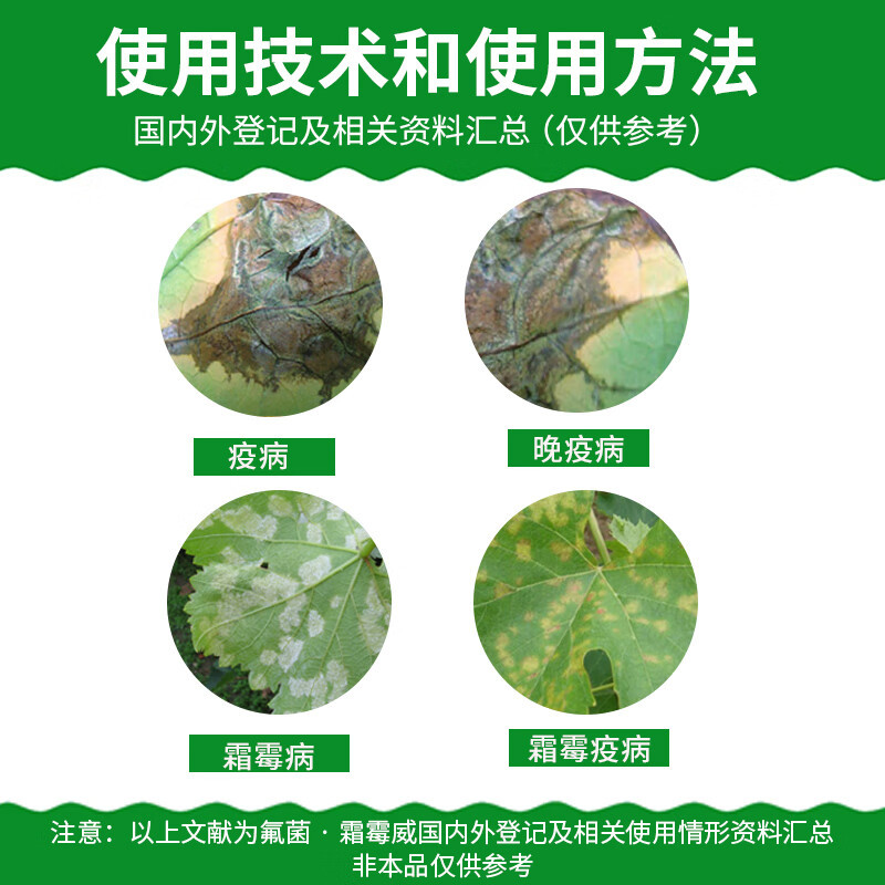 586.5克/升氟菌·霜霉威内吸性杀菌剂黄瓜霜霉病农药