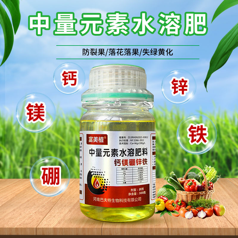 中量元素水溶肥料-钙镁硼锌铁