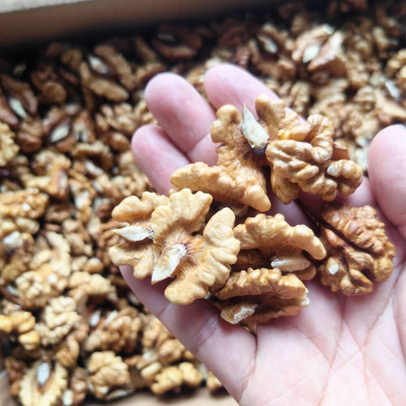 新疆阿克苏薄皮核桃仁工厂现剥原味生核桃仁500g