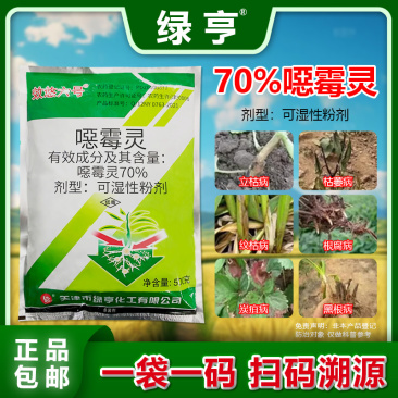 70%噁霉灵甜菜立枯病内吸土壤消毒恶霉灵绿亨化工杀菌剂