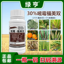 绿亨30%嘧霉胺福美双西红柿草莓叶霉病灰霉病专用药杀菌剂