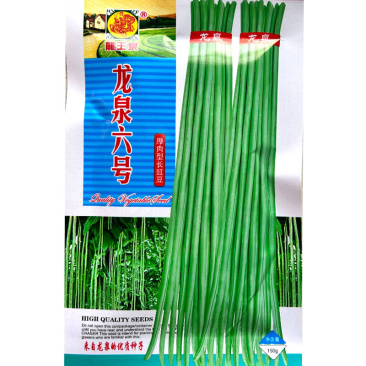 龙泉六号豇豆种子长豆角种子嫩荚翠绿色肉厚不易老化