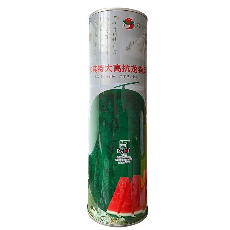 卡其特大高抗龙卷风西瓜种子抗病耐重茬高糖