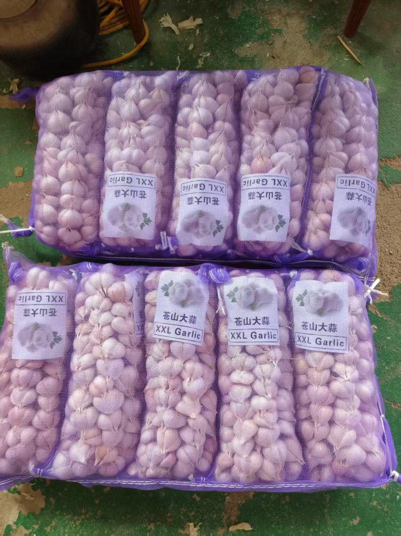 大蒜蒜瓣苍山连体蒜瓣基地直供现货现发供应全国