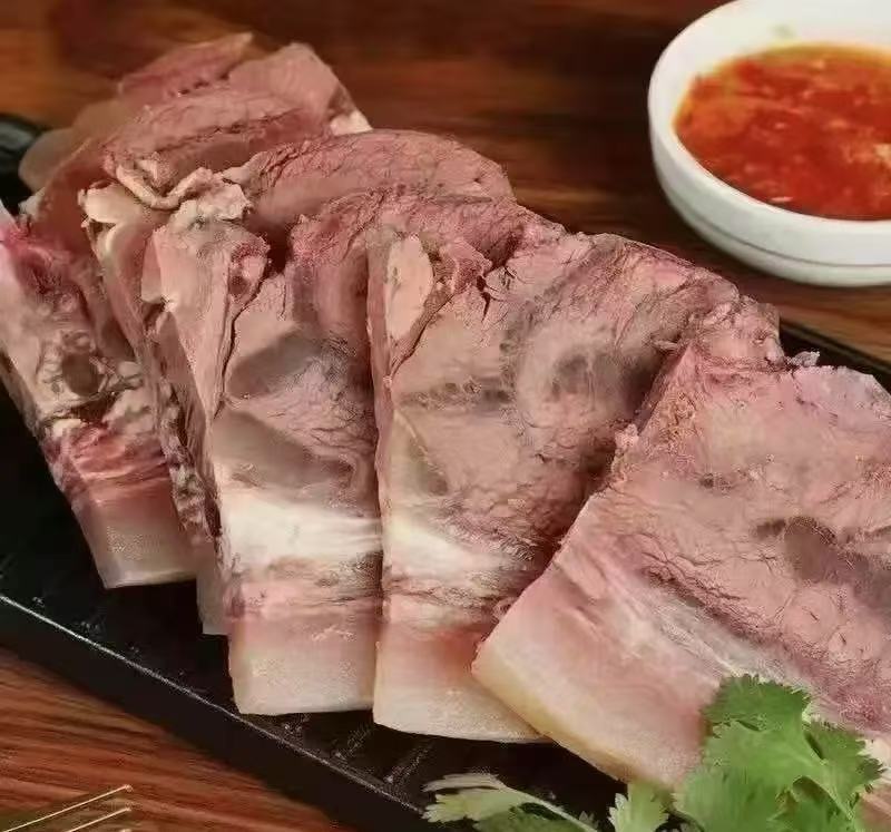 全熟牛头肉一手货源长期供应全国发货可视频