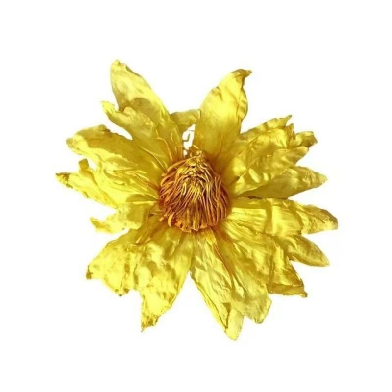 九品香水莲黄色散花