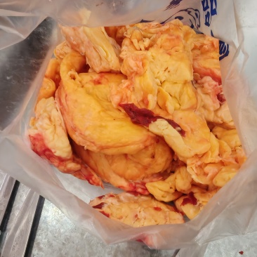 清真【食品级牛肥油】新鲜杀呼伦贝尔天然黄膘牛，牛油