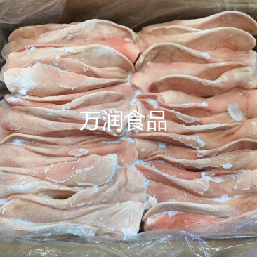 精耳猪耳朵颜色好，纯国产带肉少，耳叶大，颜色白净20斤