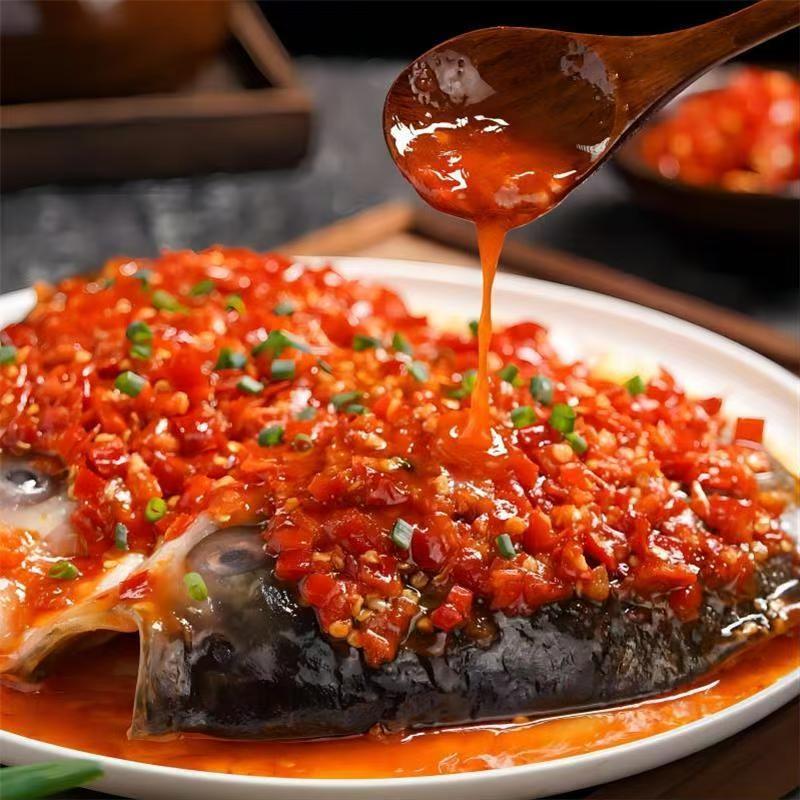 精品剁椒！鱼头剁椒！成品！拌酱菜！调味品泡椒腌制辣椒