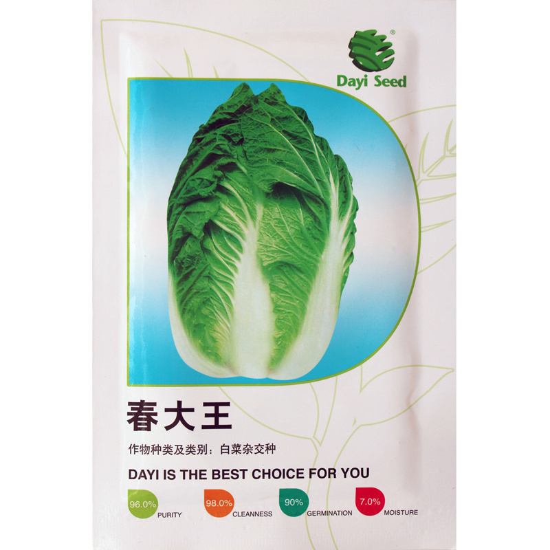 春大王白菜种子韩国进口春季大白菜种子高产