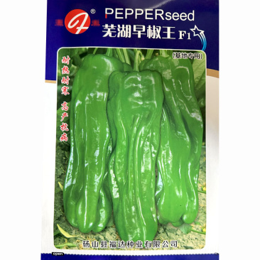芜湖早椒王耐热耐寒薄皮泡椒辣椒种子杂交高产盆栽南方种