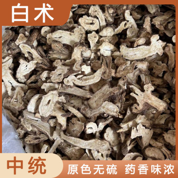 白术新货无硫颜色好气味浓批发零售各种规格
