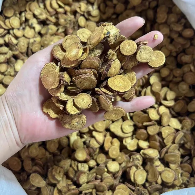 炙甘草制甘草切片天然纯无硫中药材红皮生甘草茶片泡水茶正宗