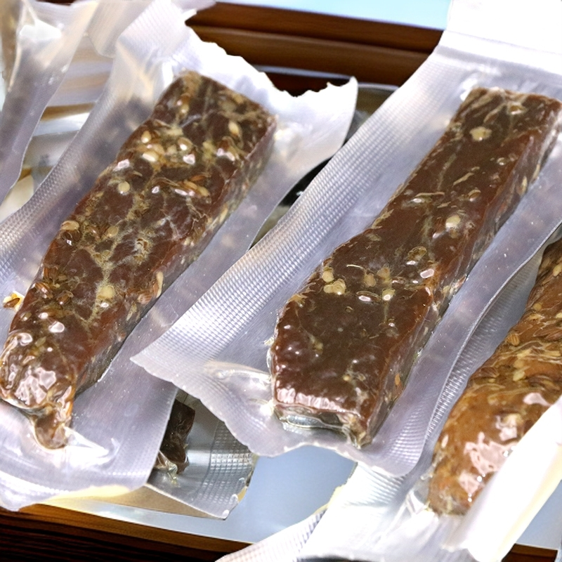纯正内蒙古自然风干孜然味牛肉干250g/袋8分干