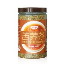 罐装黄苦荞茶麦香浓郁大份量罐装250克工厂直销一件代