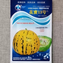 花蜜13号八里香甜瓜种子抗病不早衰果肉绿脆嫩香甜多汁