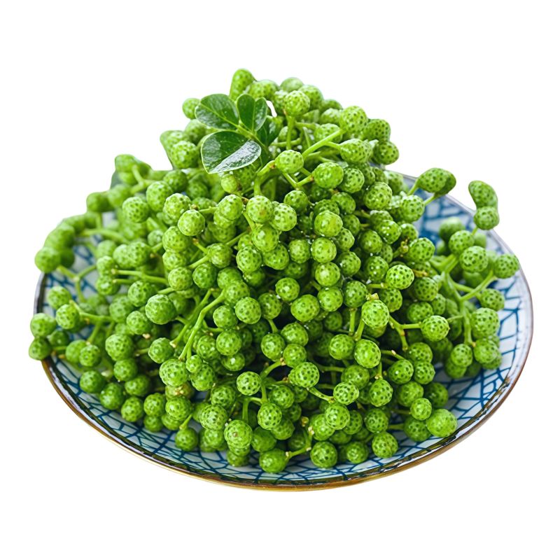 新鲜青花椒重庆四川真空保鲜花椒鲜花椒藤椒特麻特香鲜花椒商