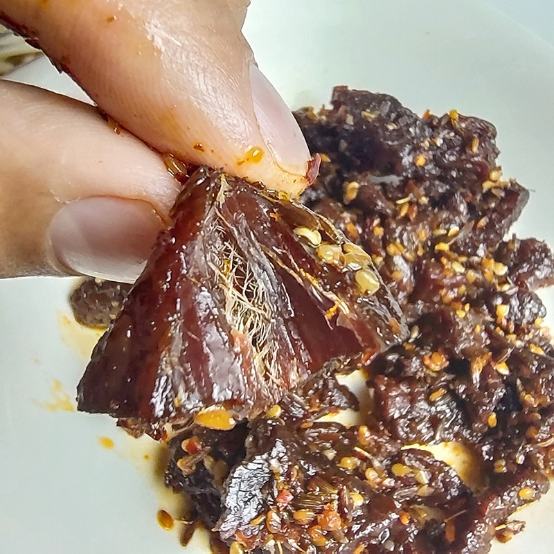 内蒙特产手撕风干78g麻辣牛肉粒