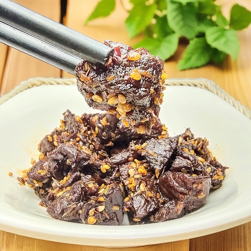 内蒙特产手撕风干78g麻辣牛肉粒