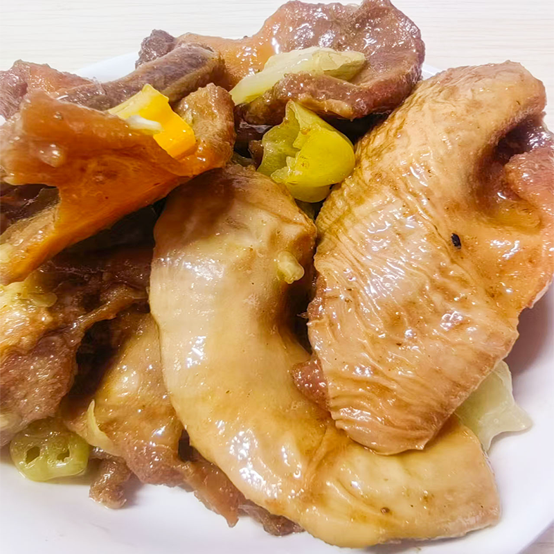 内蒙呼伦贝尔麻辣泡椒羊油边108g/袋*4休闲零食