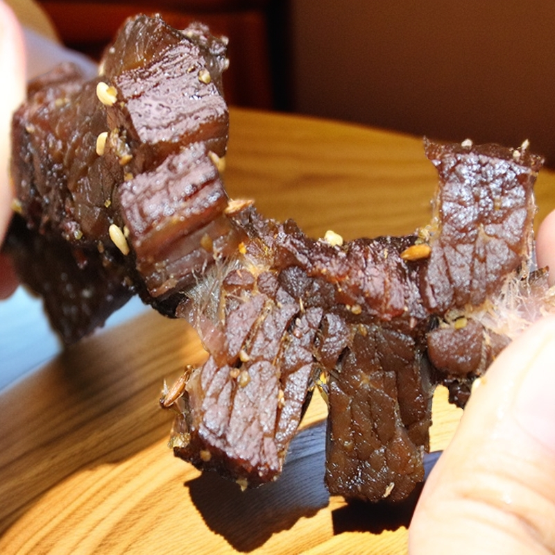 纯正内蒙呼伦贝尔风干98g牛肉干