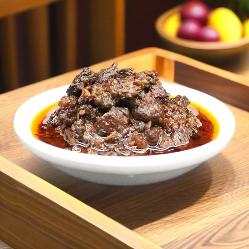 内蒙古纯正牛肉干酱150g/罐*2秘制即食调味酱